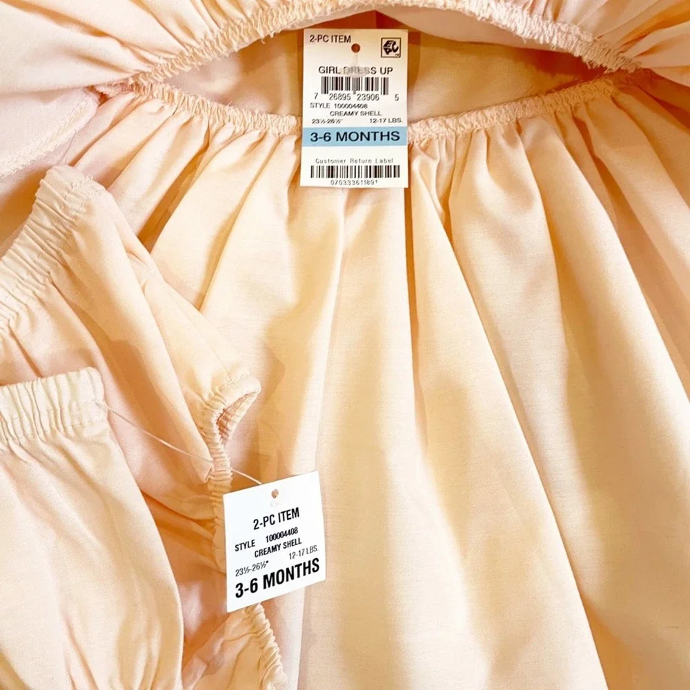 First Impressions Infant Floral Tulle Dress 3-6 mo - Picture 4 of 15
